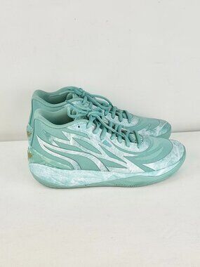 Men's 11 - PUMA MB.02 LaMelo Ball Jade Green Basketball Shoes - 378284-01